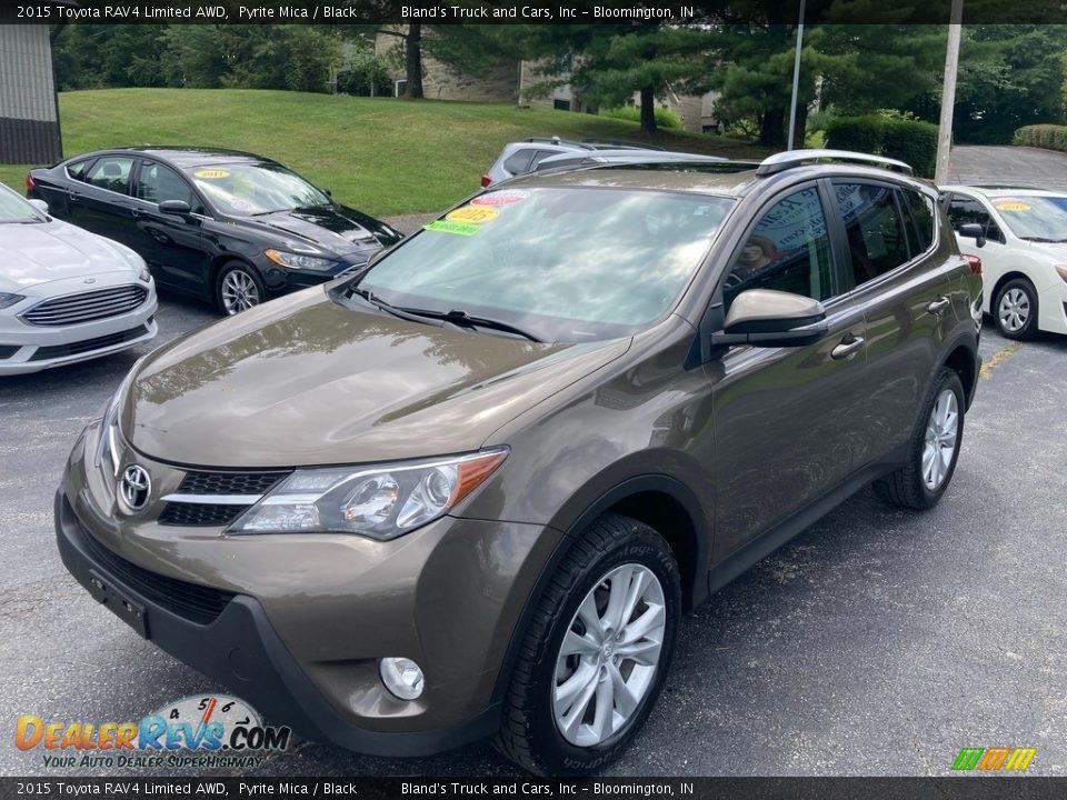 2015 Toyota RAV4 Limited AWD Pyrite Mica / Black Photo #2