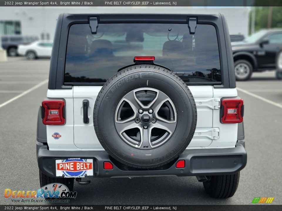 2022 Jeep Wrangler Sport 4x4 Bright White / Black Photo #5