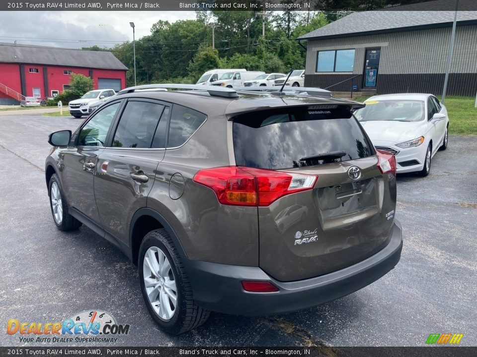 2015 Toyota RAV4 Limited AWD Pyrite Mica / Black Photo #3