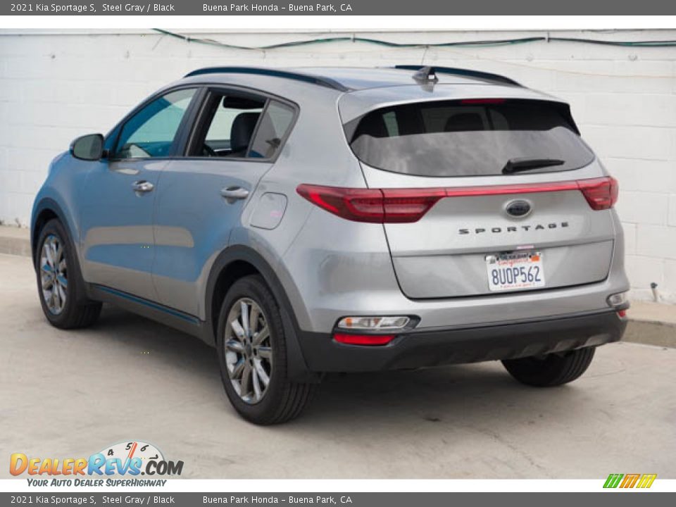 2021 Kia Sportage S Steel Gray / Black Photo #2