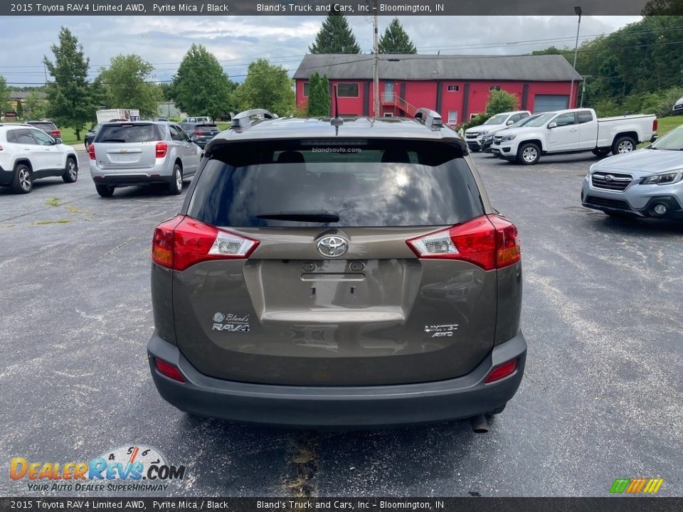 2015 Toyota RAV4 Limited AWD Pyrite Mica / Black Photo #4