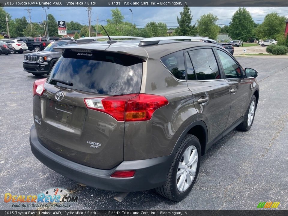 2015 Toyota RAV4 Limited AWD Pyrite Mica / Black Photo #5