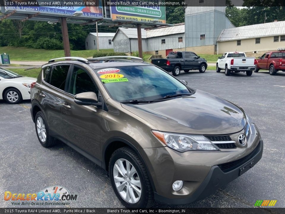 2015 Toyota RAV4 Limited AWD Pyrite Mica / Black Photo #6