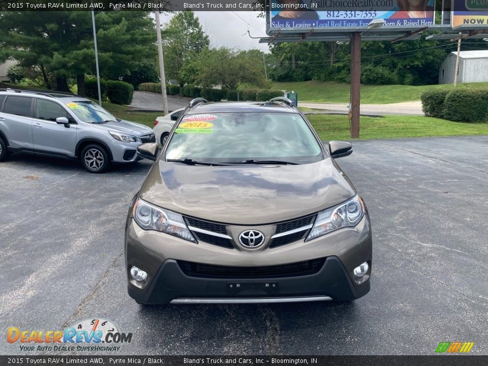 2015 Toyota RAV4 Limited AWD Pyrite Mica / Black Photo #7