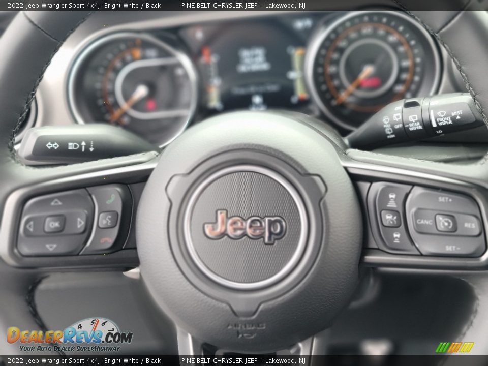 2022 Jeep Wrangler Sport 4x4 Steering Wheel Photo #10