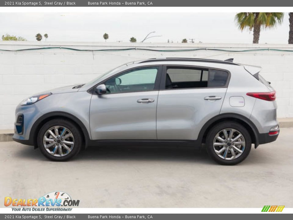 Steel Gray 2021 Kia Sportage S Photo #10