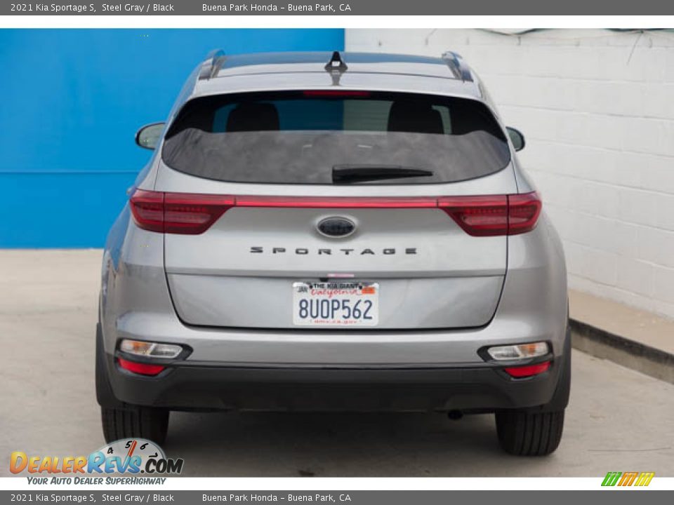 2021 Kia Sportage S Steel Gray / Black Photo #11