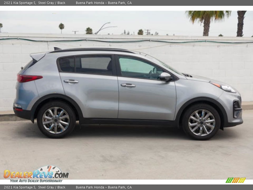 Steel Gray 2021 Kia Sportage S Photo #12