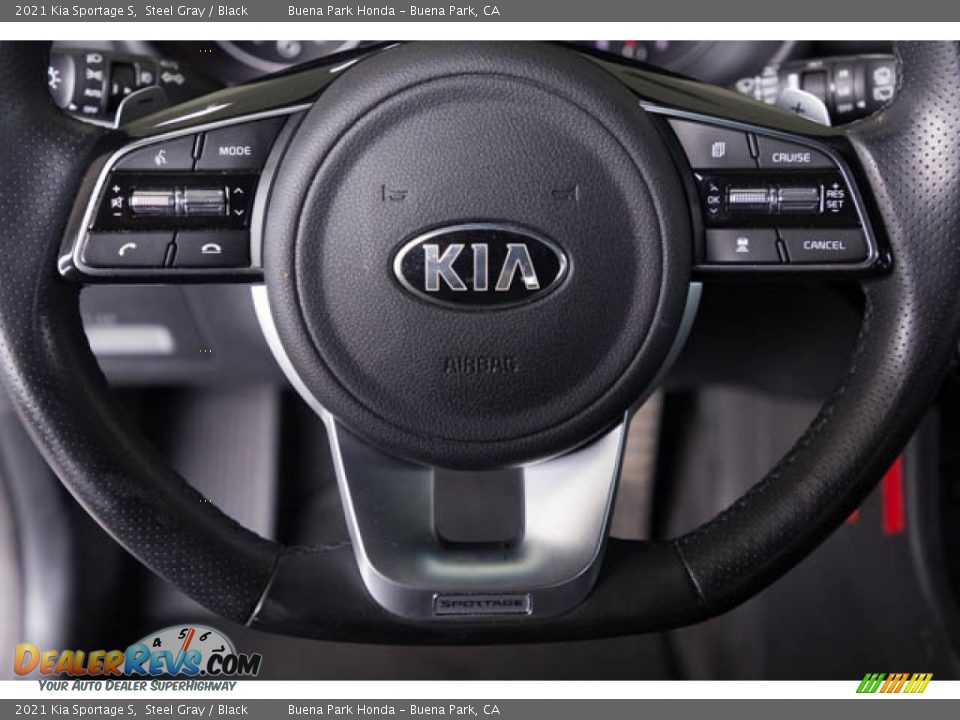 2021 Kia Sportage S Steering Wheel Photo #13