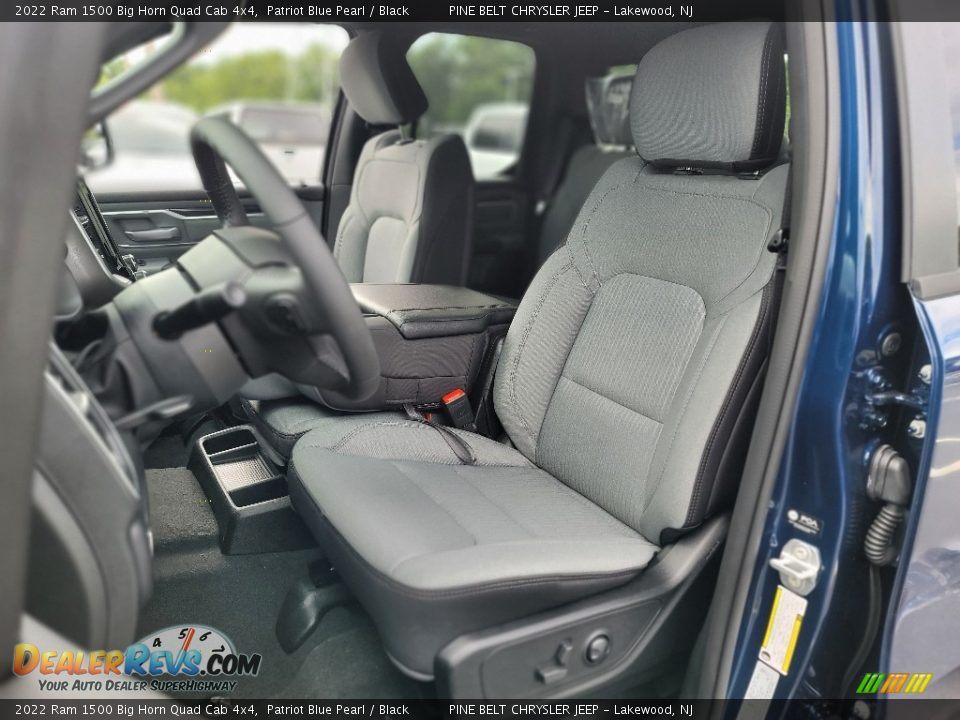 Front Seat of 2022 Ram 1500 Big Horn Quad Cab 4x4 Photo #10