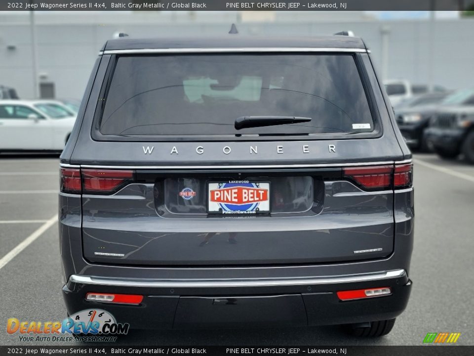 2022 Jeep Wagoneer Series II 4x4 Baltic Gray Metallic / Global Black Photo #5