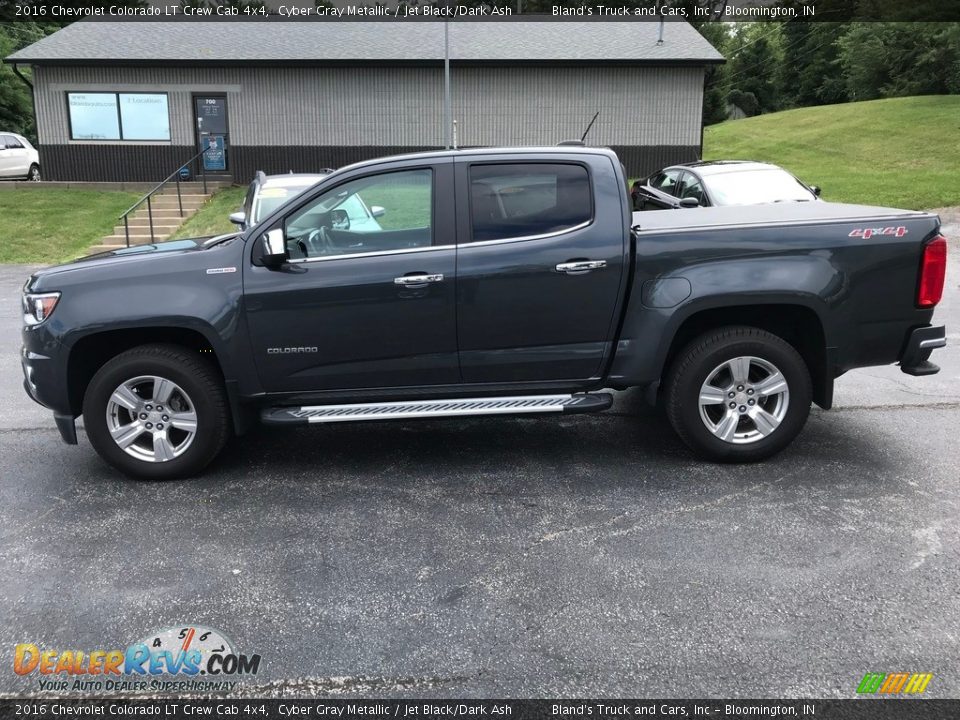 Cyber Gray Metallic 2016 Chevrolet Colorado LT Crew Cab 4x4 Photo #1