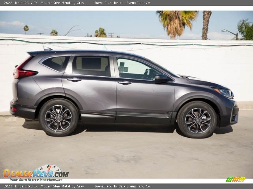 2022 Honda CR-V EX Modern Steel Metallic / Gray Photo #6