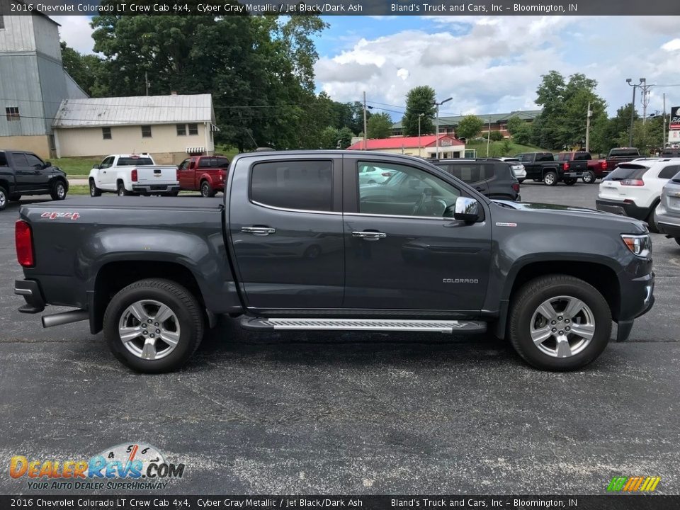 Cyber Gray Metallic 2016 Chevrolet Colorado LT Crew Cab 4x4 Photo #6