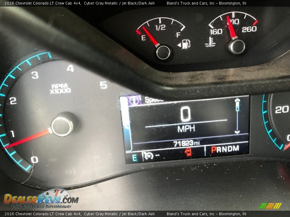 2016 Chevrolet Colorado LT Crew Cab 4x4 Gauges Photo #18