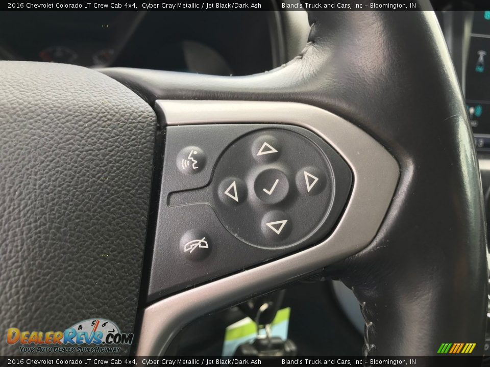 2016 Chevrolet Colorado LT Crew Cab 4x4 Steering Wheel Photo #20