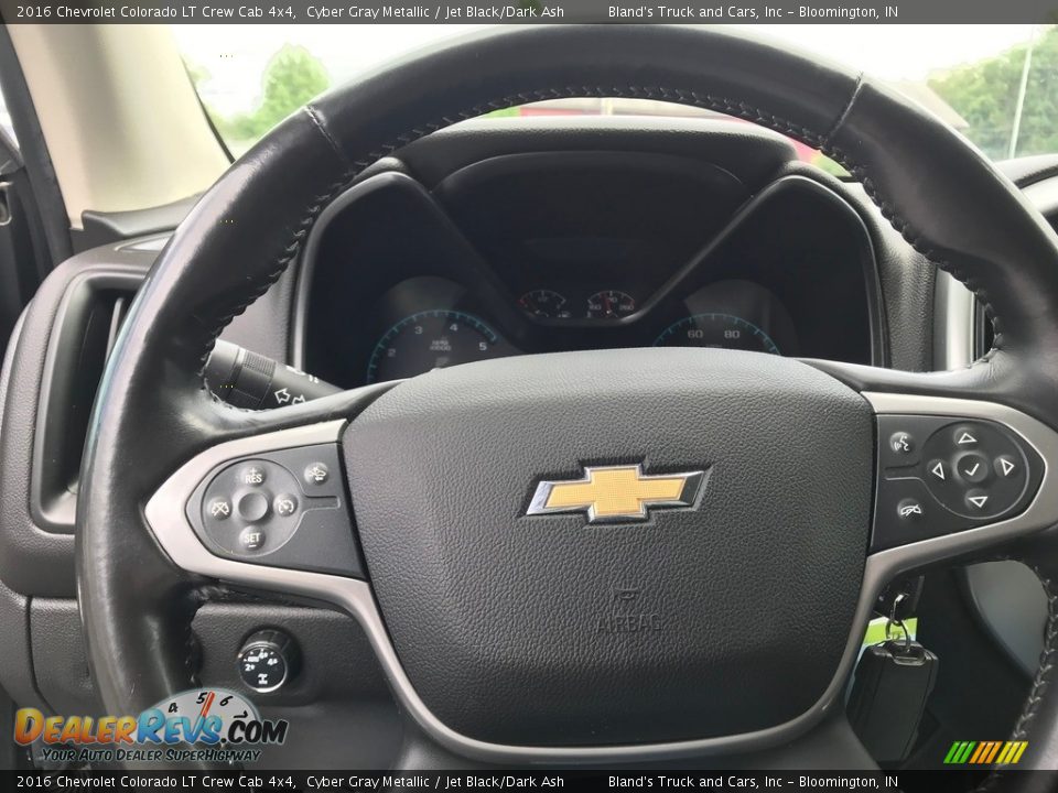 2016 Chevrolet Colorado LT Crew Cab 4x4 Steering Wheel Photo #21