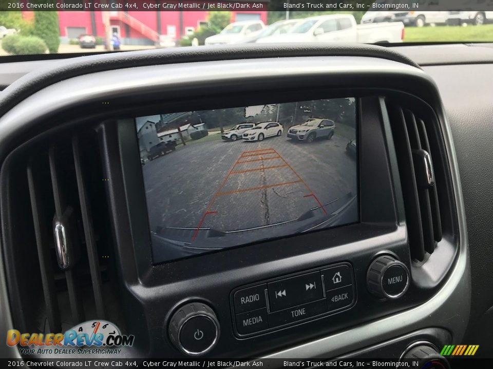 2016 Chevrolet Colorado LT Crew Cab 4x4 Cyber Gray Metallic / Jet Black/Dark Ash Photo #24