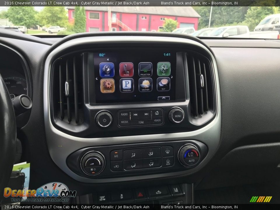 2016 Chevrolet Colorado LT Crew Cab 4x4 Cyber Gray Metallic / Jet Black/Dark Ash Photo #27