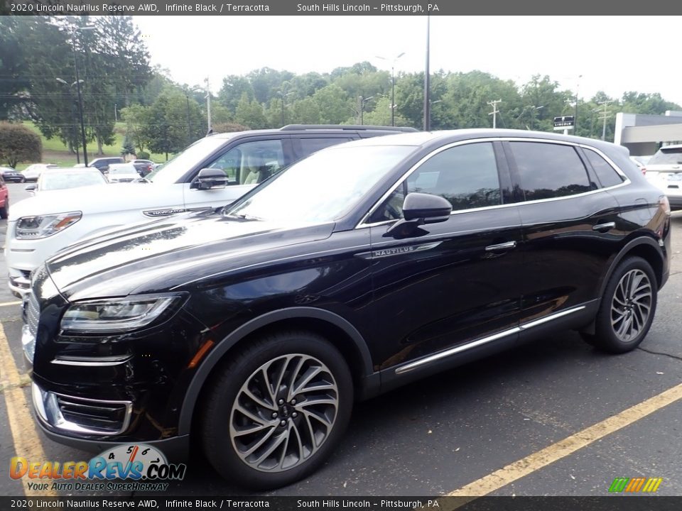 2020 Lincoln Nautilus Reserve AWD Infinite Black / Terracotta Photo #1