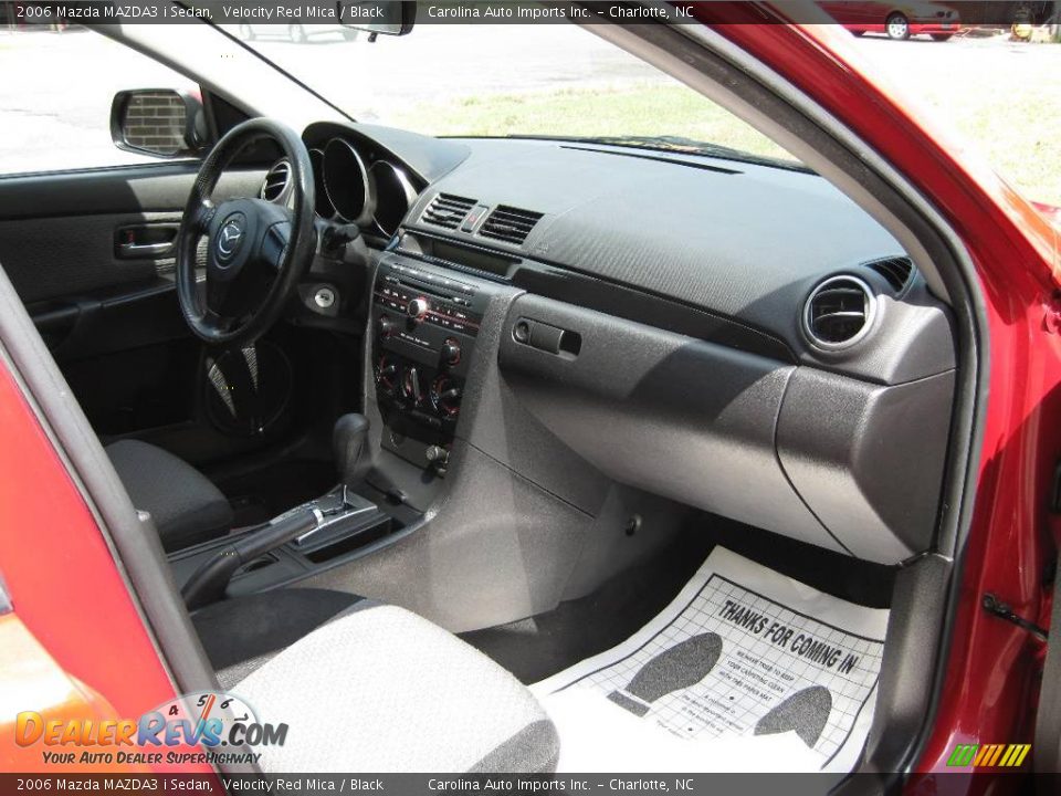 2006 Mazda MAZDA3 i Sedan Velocity Red Mica / Black Photo #20