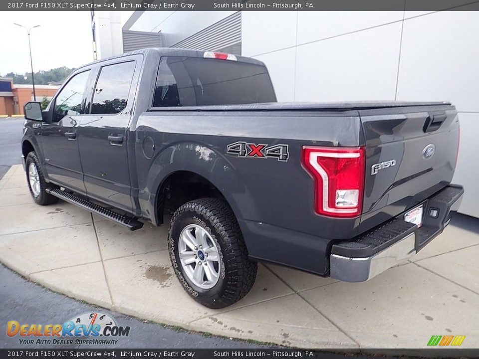 2017 Ford F150 XLT SuperCrew 4x4 Lithium Gray / Earth Gray Photo #3