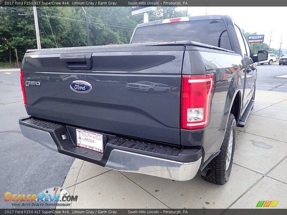 2017 Ford F150 XLT SuperCrew 4x4 Lithium Gray / Earth Gray Photo #5