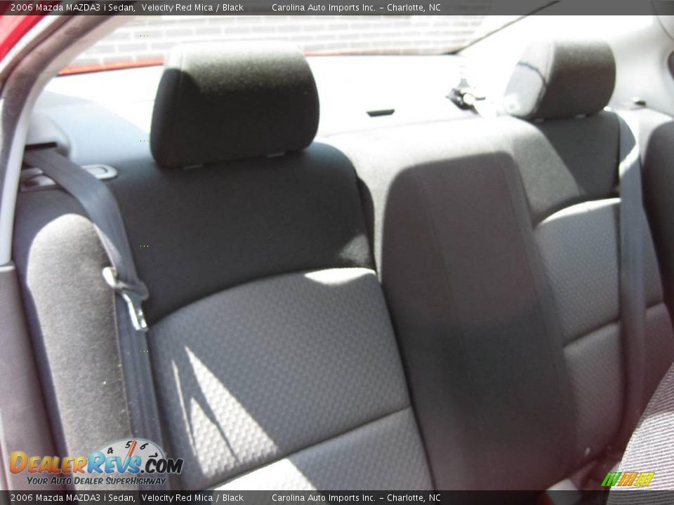 2006 Mazda MAZDA3 i Sedan Velocity Red Mica / Black Photo #22