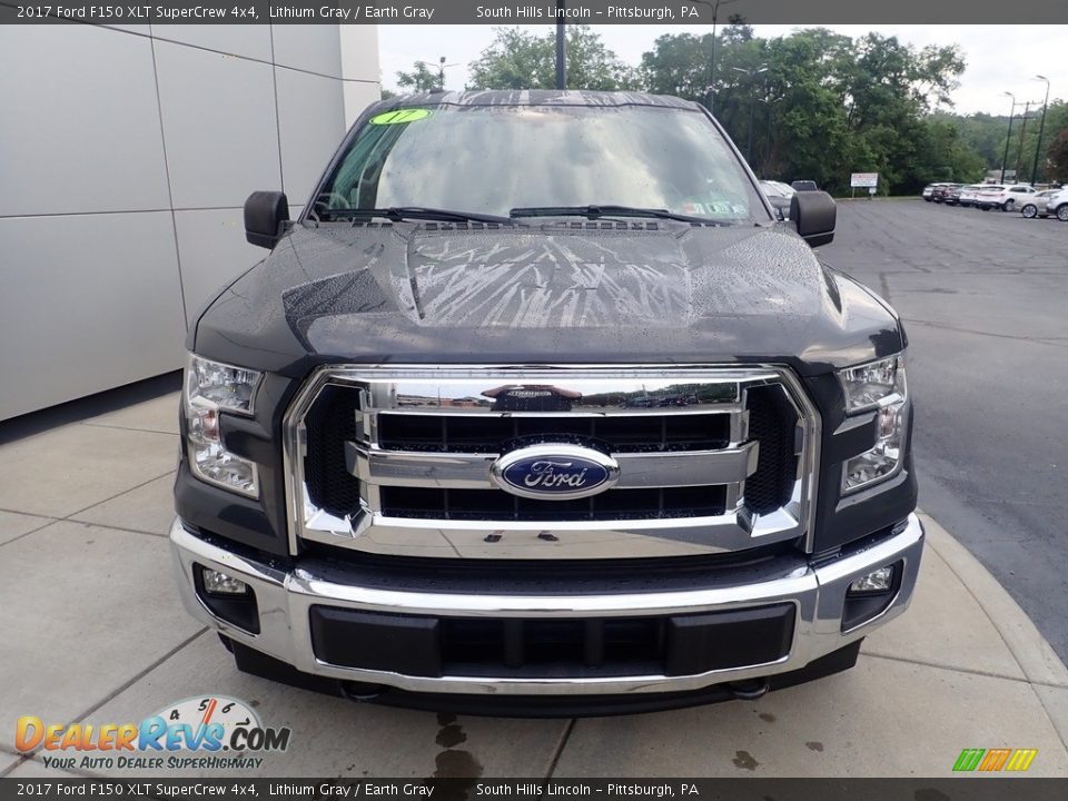 2017 Ford F150 XLT SuperCrew 4x4 Lithium Gray / Earth Gray Photo #8