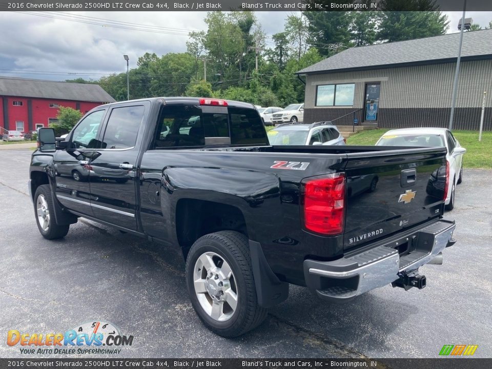 2016 Chevrolet Silverado 2500HD LTZ Crew Cab 4x4 Black / Jet Black Photo #3