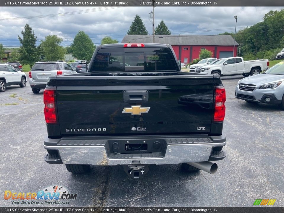 2016 Chevrolet Silverado 2500HD LTZ Crew Cab 4x4 Black / Jet Black Photo #4