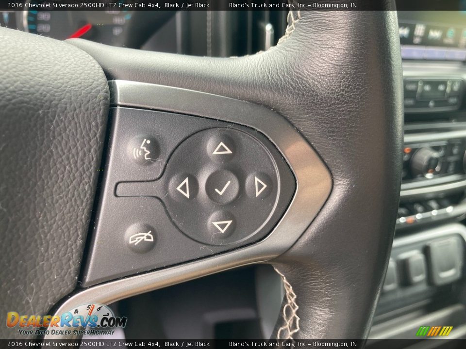 2016 Chevrolet Silverado 2500HD LTZ Crew Cab 4x4 Steering Wheel Photo #16