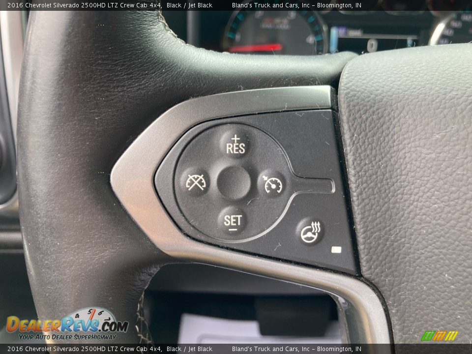 2016 Chevrolet Silverado 2500HD LTZ Crew Cab 4x4 Steering Wheel Photo #17