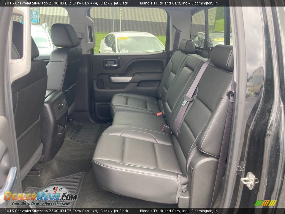 2016 Chevrolet Silverado 2500HD LTZ Crew Cab 4x4 Black / Jet Black Photo #36