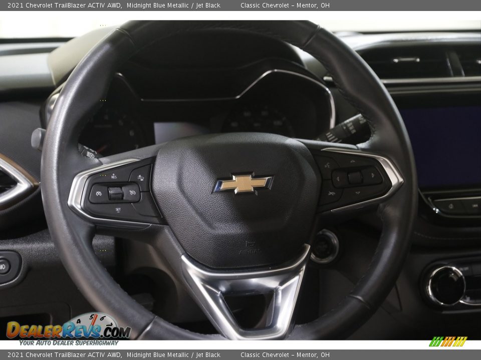 2021 Chevrolet TrailBlazer ACTIV AWD Midnight Blue Metallic / Jet Black Photo #7