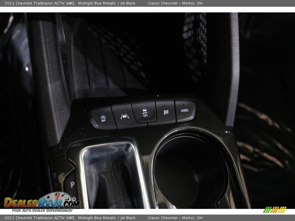 2021 Chevrolet Trailblazer ACTIV AWD Midnight Blue Metallic / Jet Black Photo #16