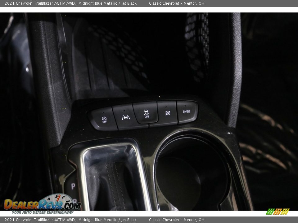2021 Chevrolet TrailBlazer ACTIV AWD Midnight Blue Metallic / Jet Black Photo #16