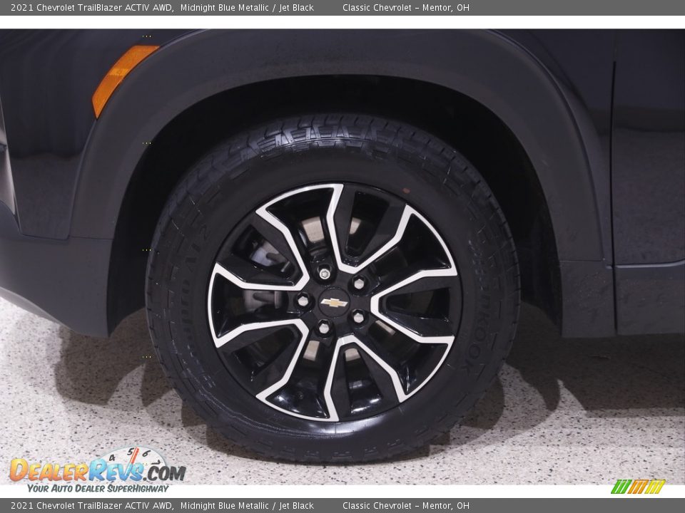 2021 Chevrolet TrailBlazer ACTIV AWD Midnight Blue Metallic / Jet Black Photo #22