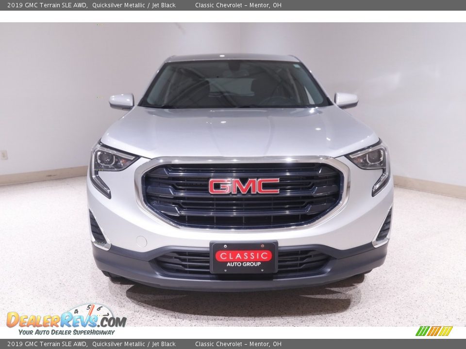 2019 GMC Terrain SLE AWD Quicksilver Metallic / Jet Black Photo #2