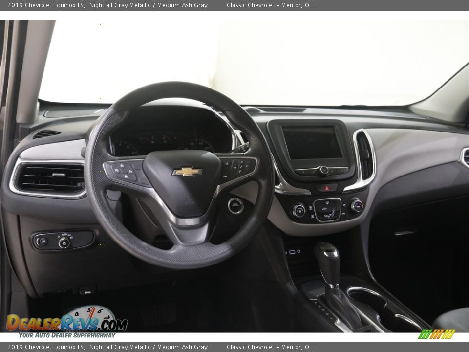 2019 Chevrolet Equinox LS Nightfall Gray Metallic / Medium Ash Gray Photo #6