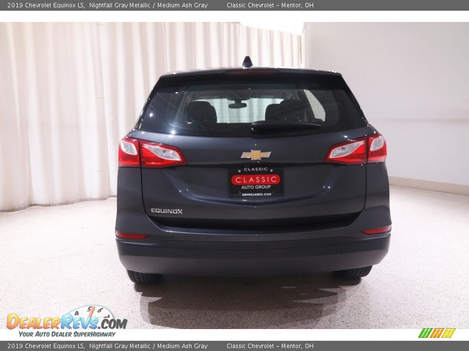 2019 Chevrolet Equinox LS Nightfall Gray Metallic / Medium Ash Gray Photo #17