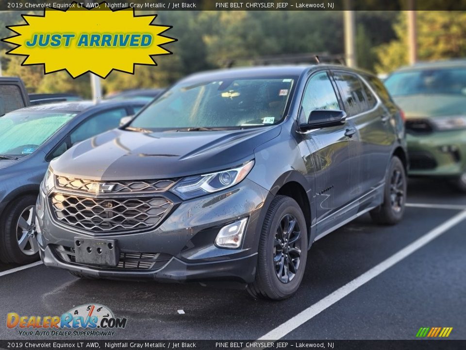 2019 Chevrolet Equinox LT AWD Nightfall Gray Metallic / Jet Black Photo #1