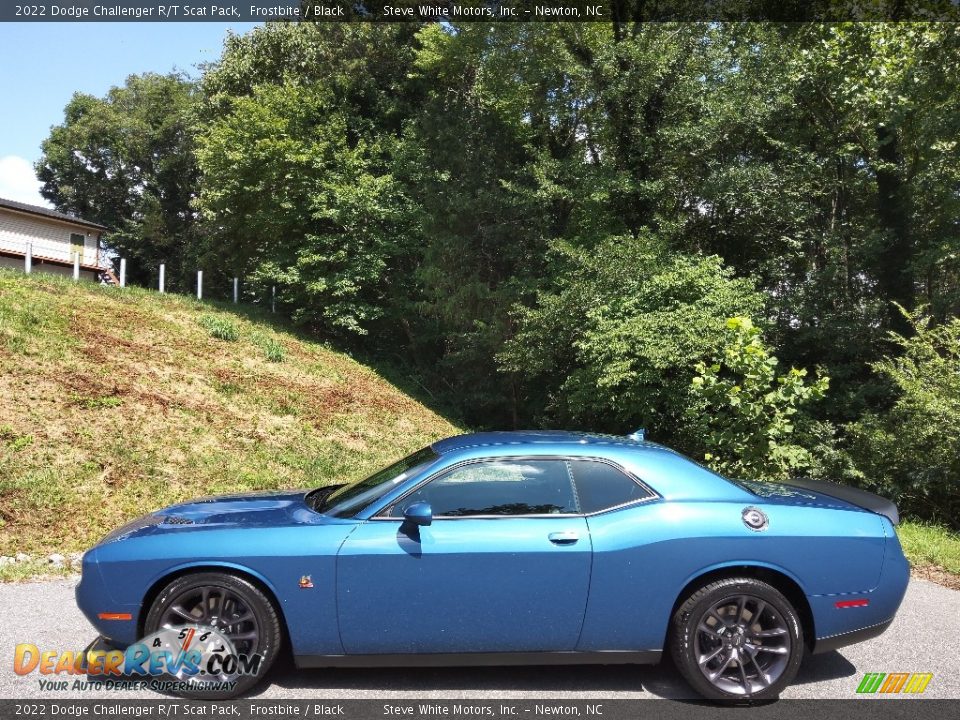 2022 Dodge Challenger R/T Scat Pack Frostbite / Black Photo #1