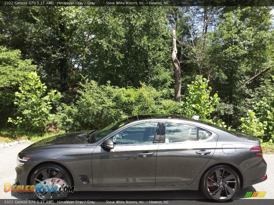 Himalayan Gray 2022 Genesis G70 3.3T AWD Photo #1