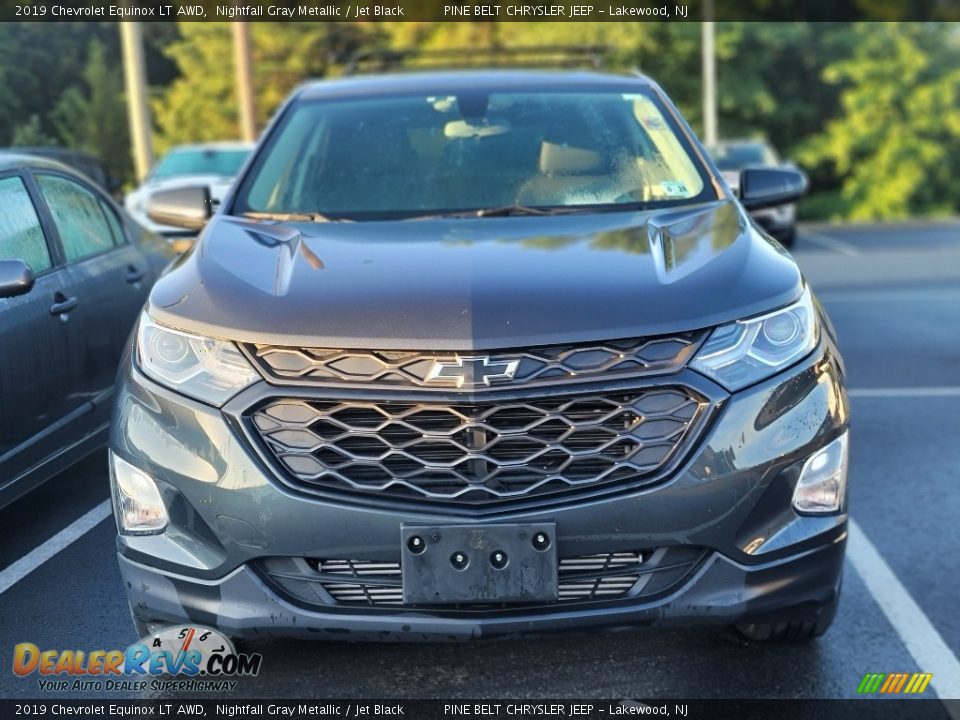 2019 Chevrolet Equinox LT AWD Nightfall Gray Metallic / Jet Black Photo #2