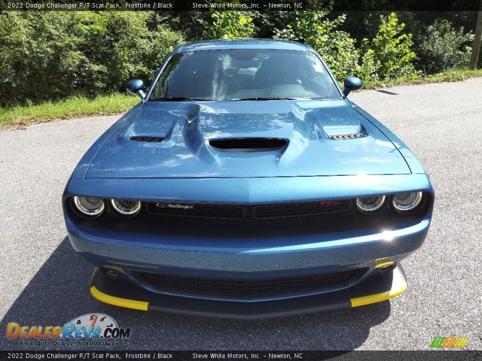 2022 Dodge Challenger R/T Scat Pack Frostbite / Black Photo #3