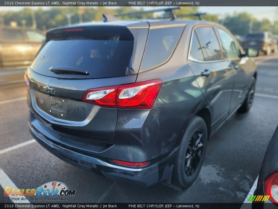 2019 Chevrolet Equinox LT AWD Nightfall Gray Metallic / Jet Black Photo #4