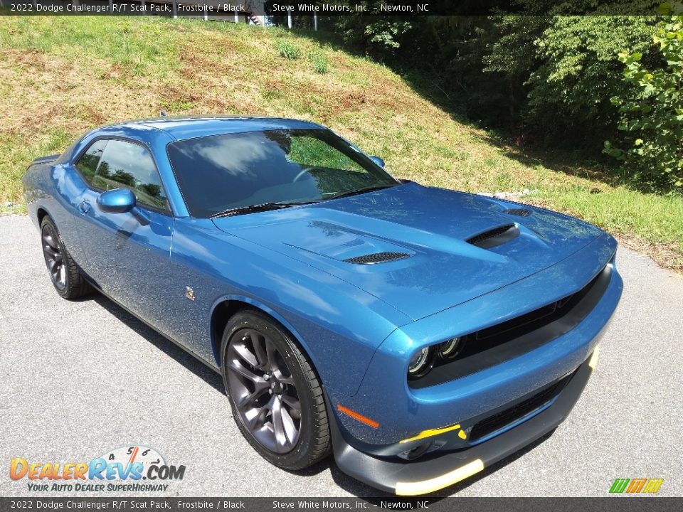 2022 Dodge Challenger R/T Scat Pack Frostbite / Black Photo #4