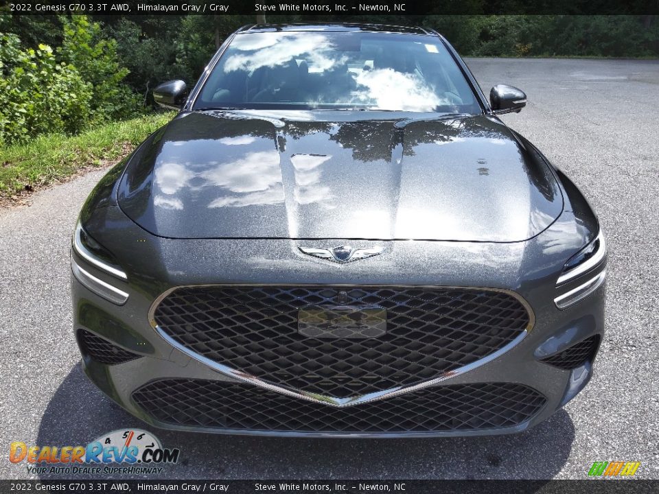 2022 Genesis G70 3.3T AWD Himalayan Gray / Gray Photo #4