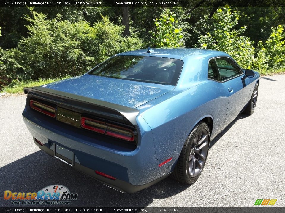 2022 Dodge Challenger R/T Scat Pack Frostbite / Black Photo #6